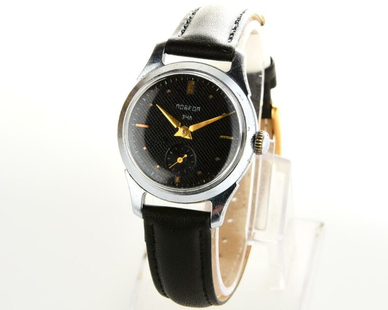 Vintage soviet mechanical POBEDA wrist watch, PChZ