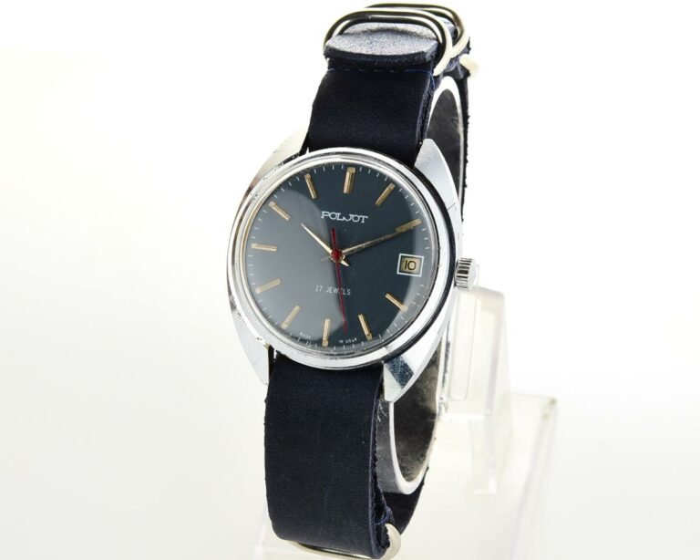Soviet POLJOT mechanical wrist watch
