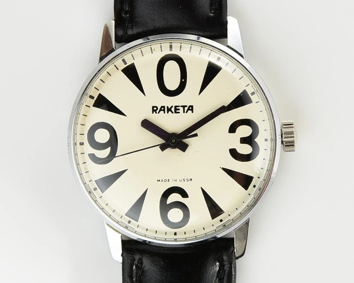 Vintage Soviet Raketa "big zero" - the illusive smaller version!