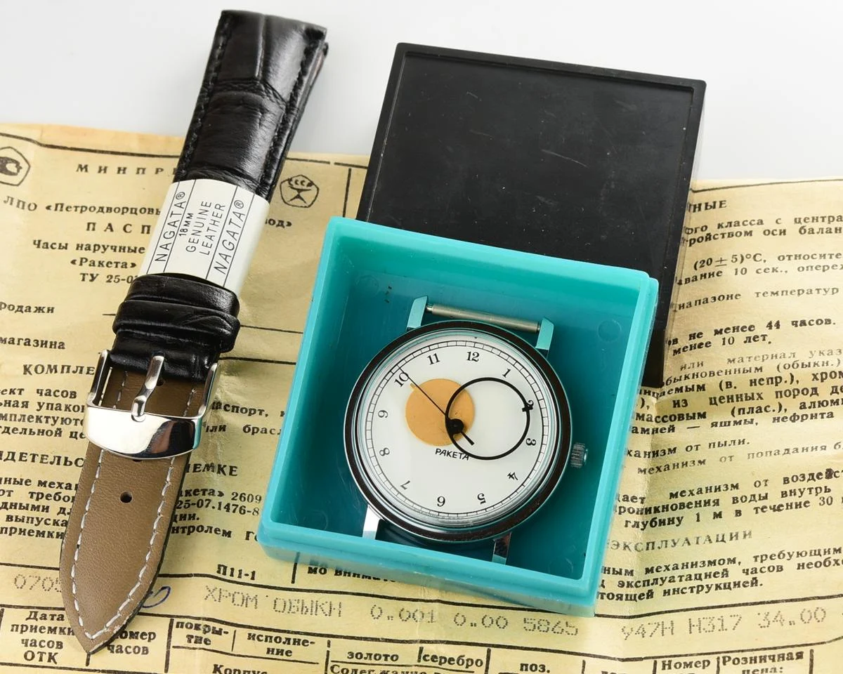 TIME CAPSULE: Raketa Copernicus Soviet vintage mechanical watch – New Old Stock (NOS)!