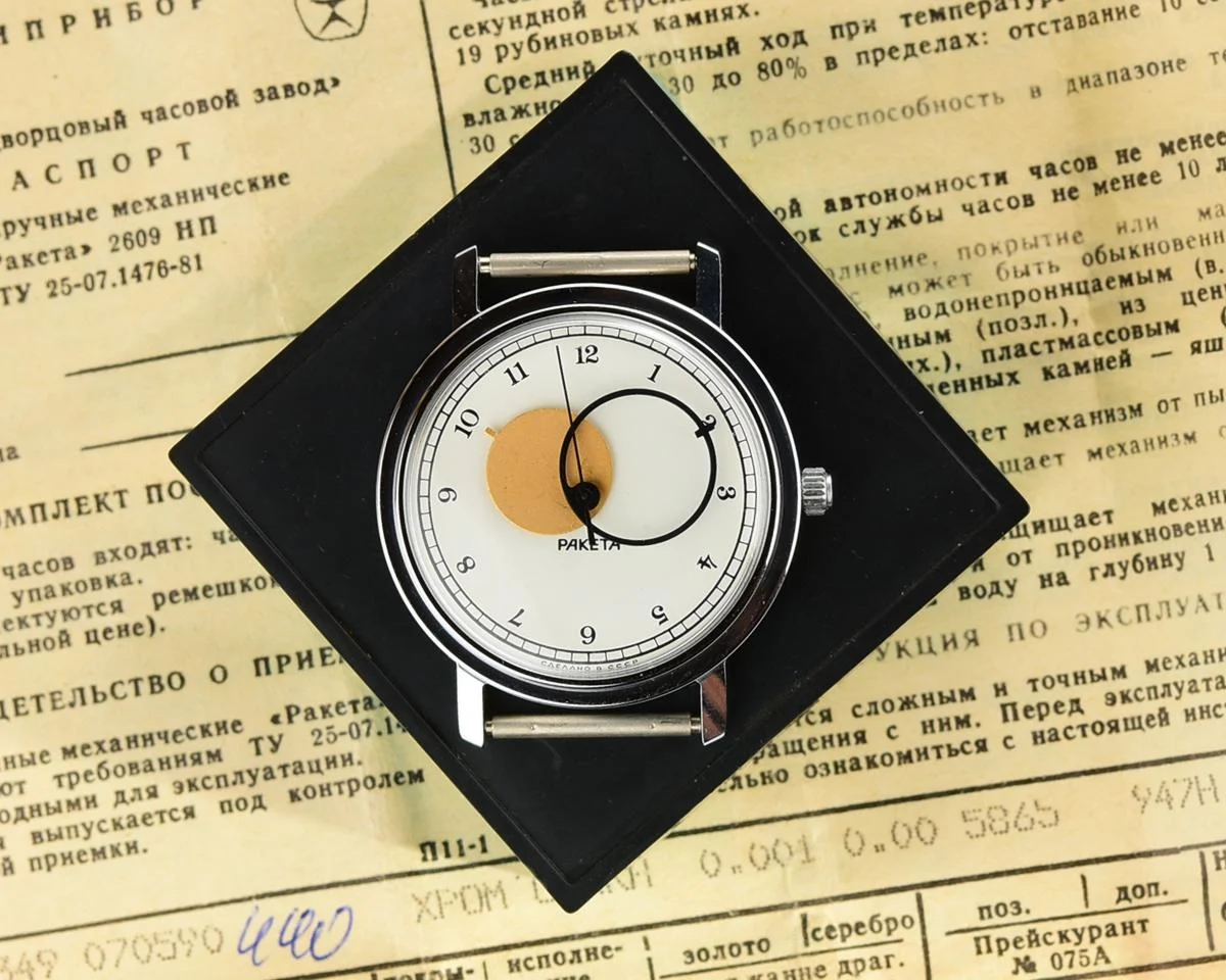 TIME CAPSULE: Raketa Copernicus Soviet vintage mechanical watch – New Old Stock (NOS)!