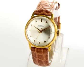 Vintage Soviet gold-plated Raketa mechanical watch