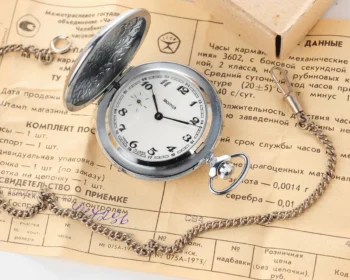 TIME CAPSULE: Soviet Molnija mechanical pocket watch, New Old Stock (NOS)!