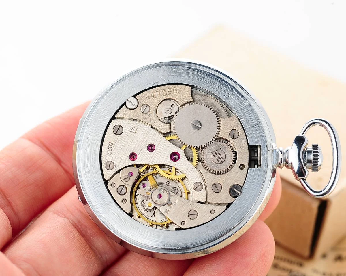 TIME CAPSULE: Soviet Molnija mechanical pocket watch, New Old Stock (NOS)!