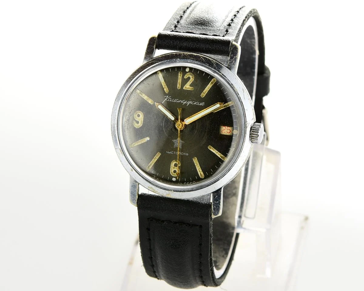 Soviet Vostok Komandirskie mechanical watch - Zakaz MO CCCP!
