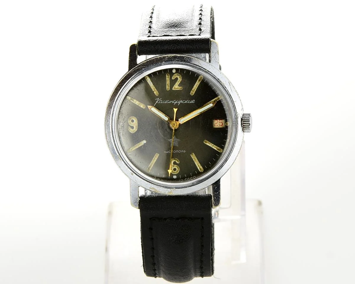 Soviet Vostok Komandirskie mechanical watch - Zakaz MO CCCP!