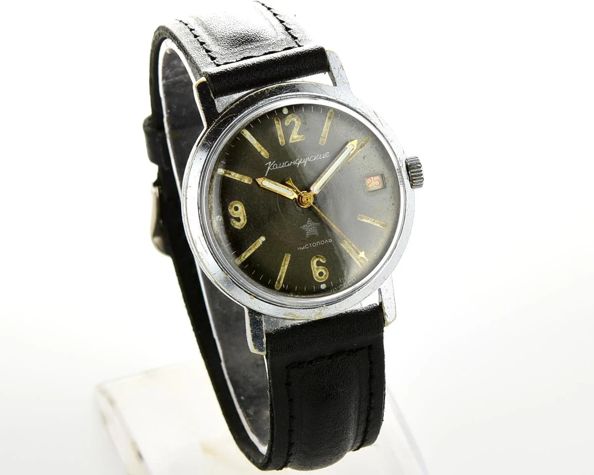Soviet Vostok Komandirskie mechanical watch - Zakaz MO CCCP!