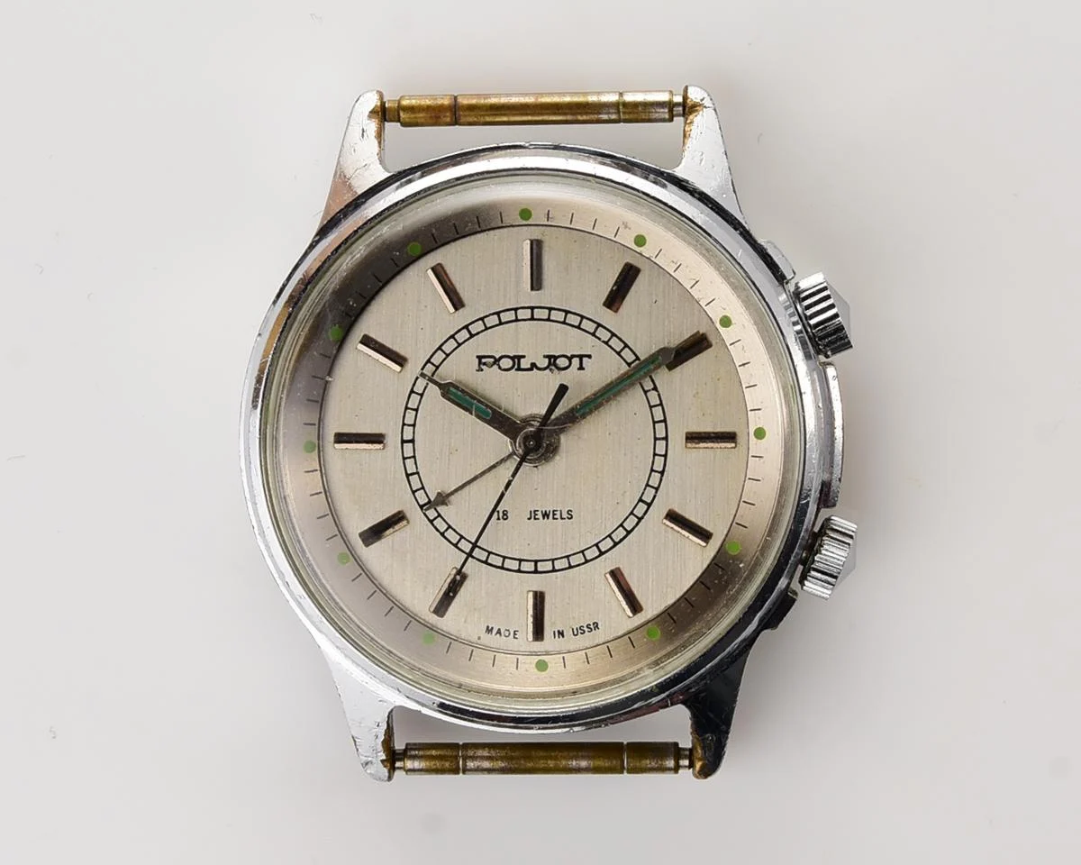 Poljot mechanical watch with alarm clock!