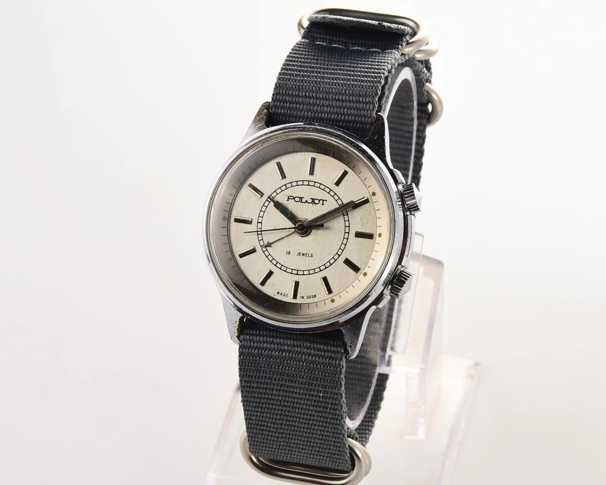 Poljot mechanical watch with alarm clock!