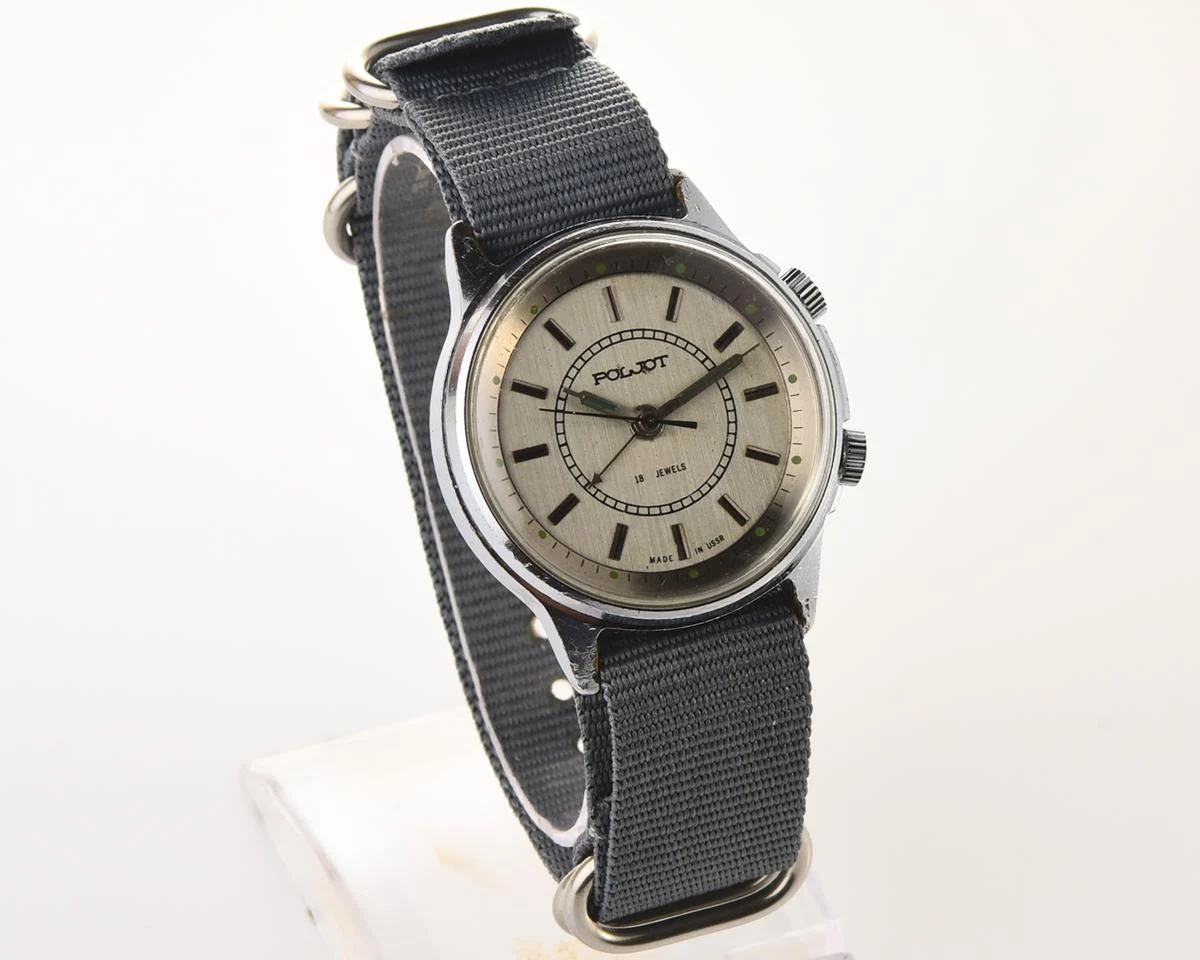 Poljot mechanical watch with alarm clock!