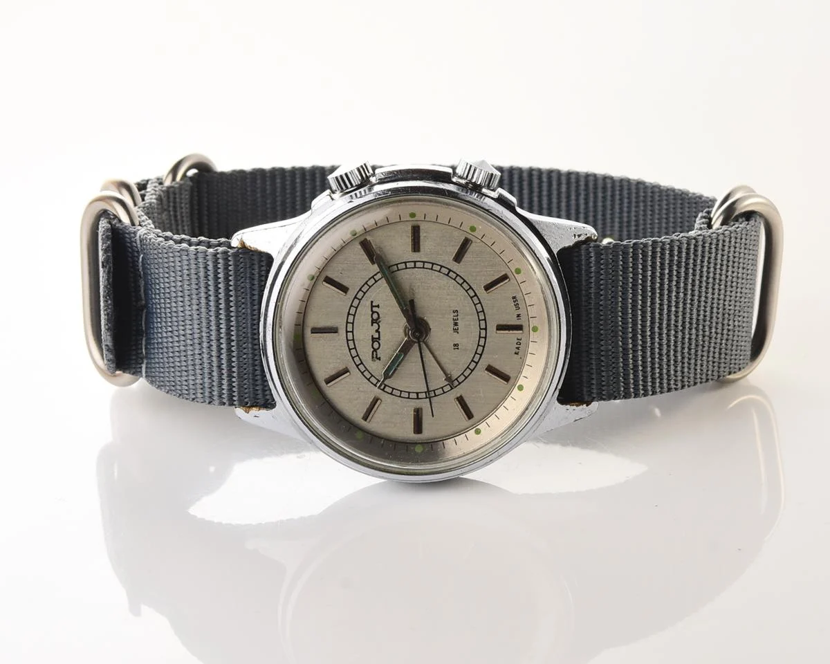 Poljot mechanical watch with alarm clock!