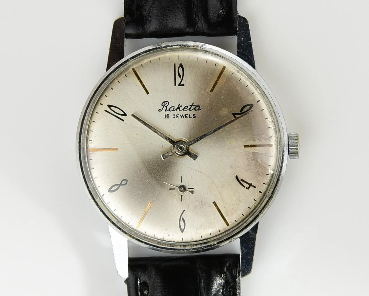 Soviet Raketa vintage mechanical watch