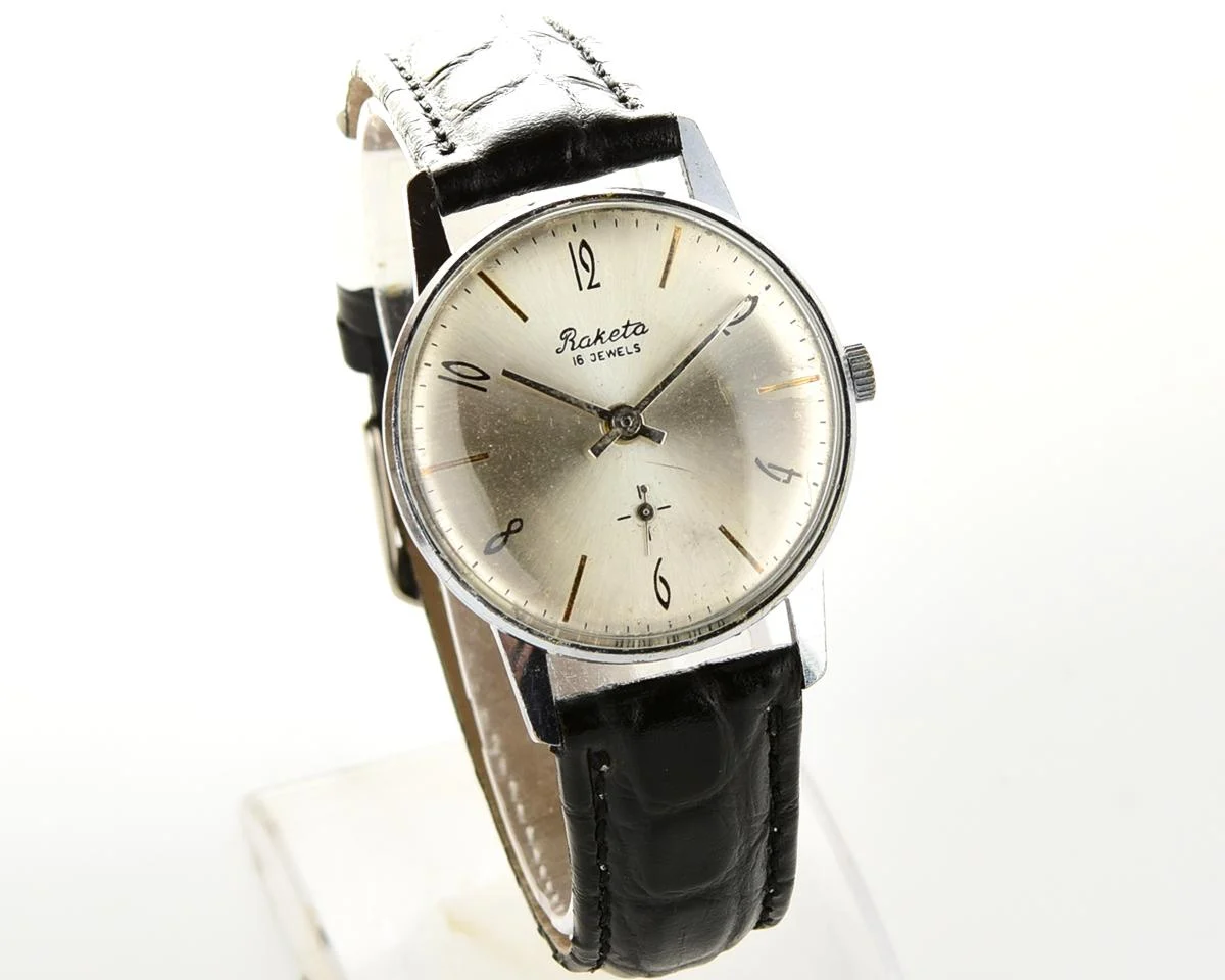 Soviet Raketa vintage mechanical watch