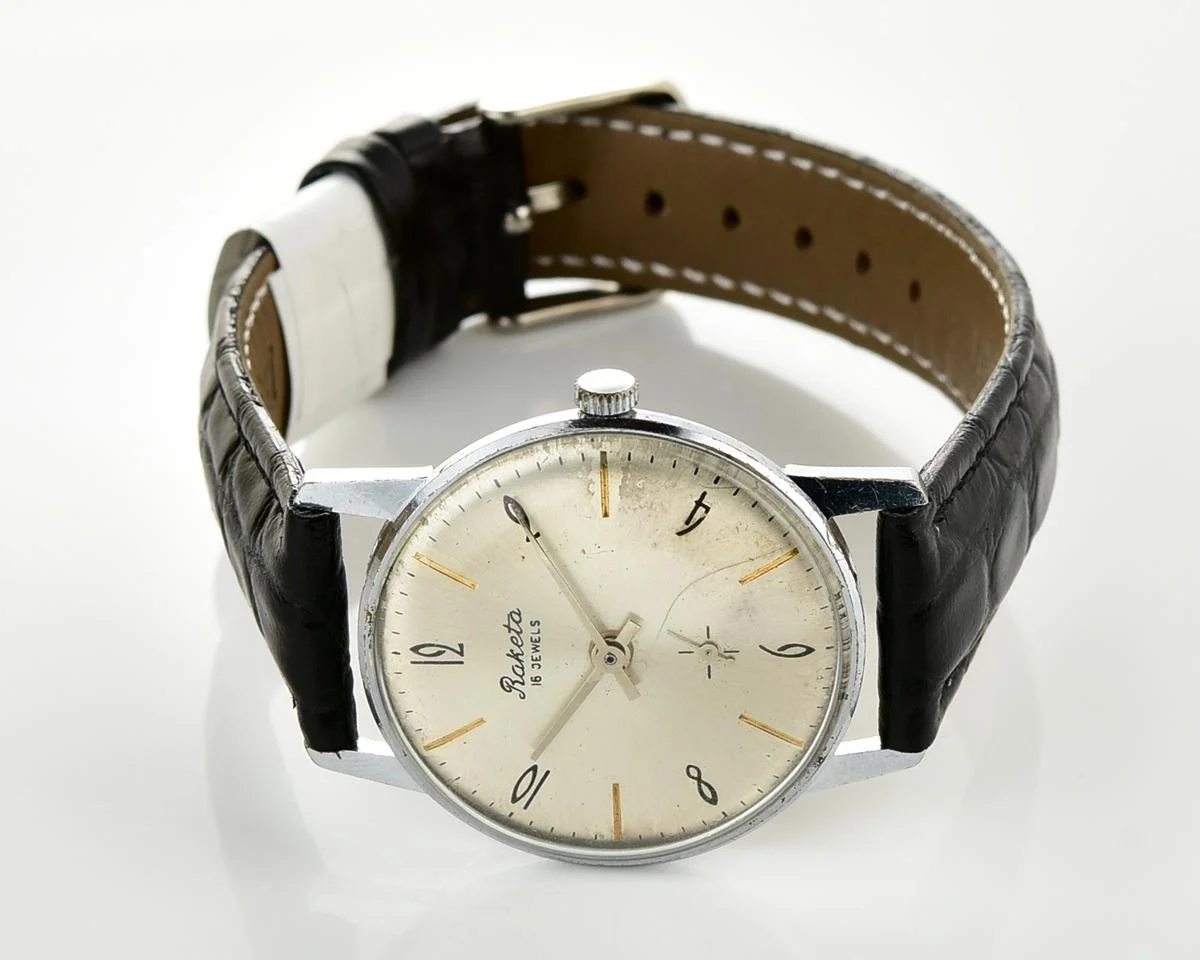 Soviet Raketa vintage mechanical watch