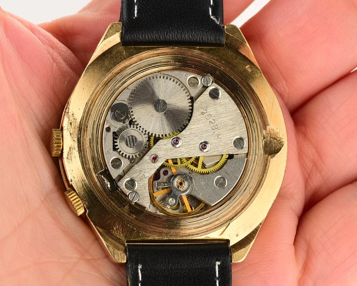 Soviet Raketa perpetual calendar mechanical watch