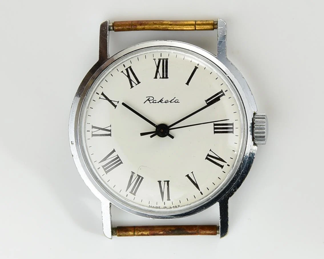 Soviet Raketa vintage mechanical watch