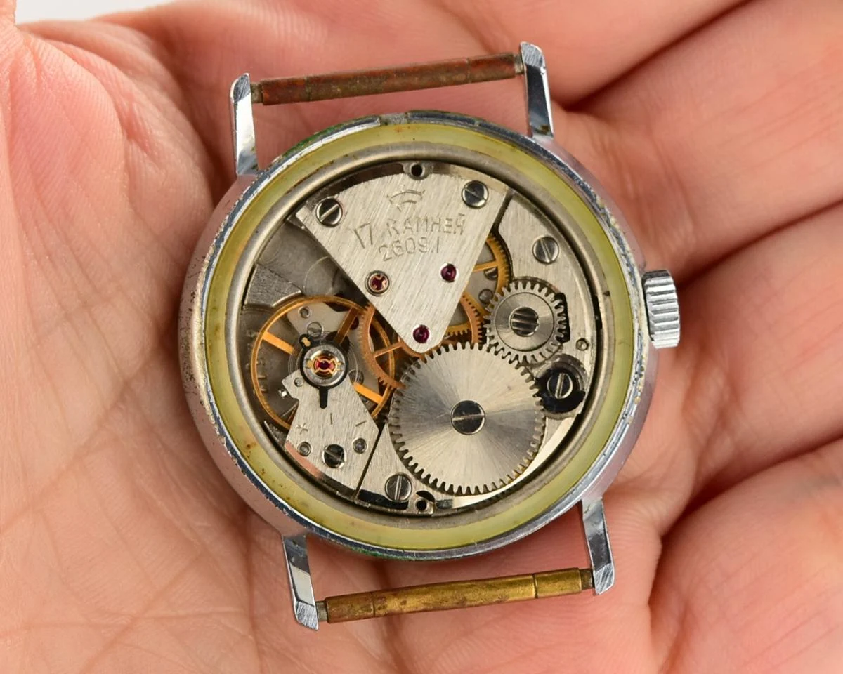 Soviet Raketa vintage mechanical watch