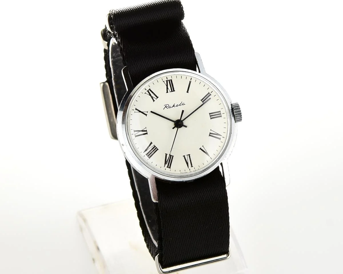 Soviet Raketa vintage mechanical watch