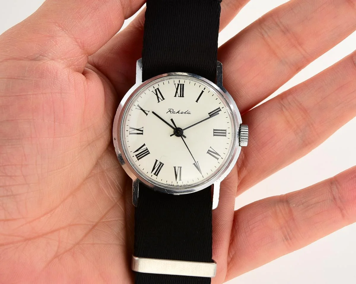 Soviet Raketa vintage mechanical watch