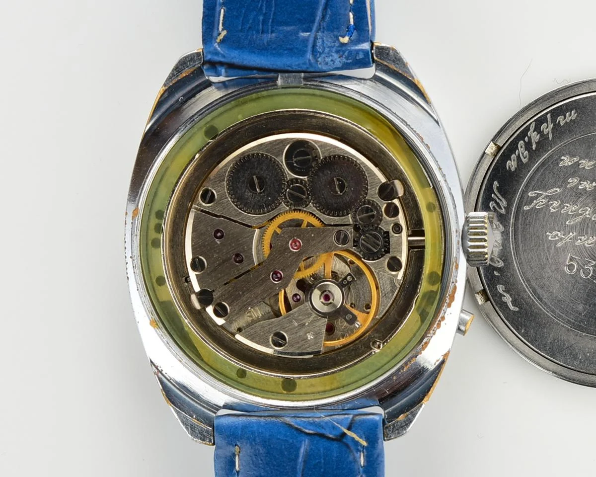 Slava Soviet mechanical vintage watch