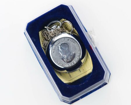 TIME CAPSULE: Molnija pocket watch Stalin - Victory over Germany - New Old Stock!