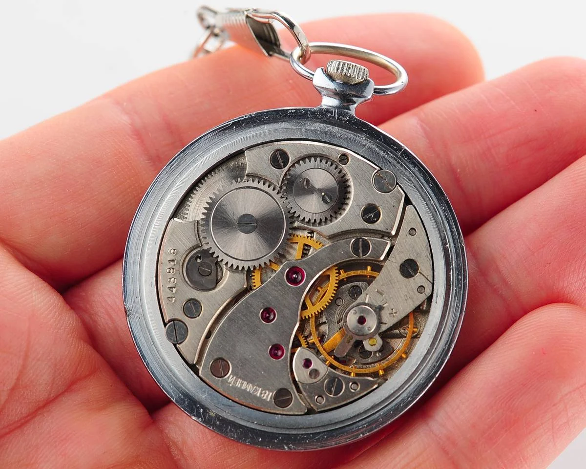 watch Molnija open face 9126-0014
