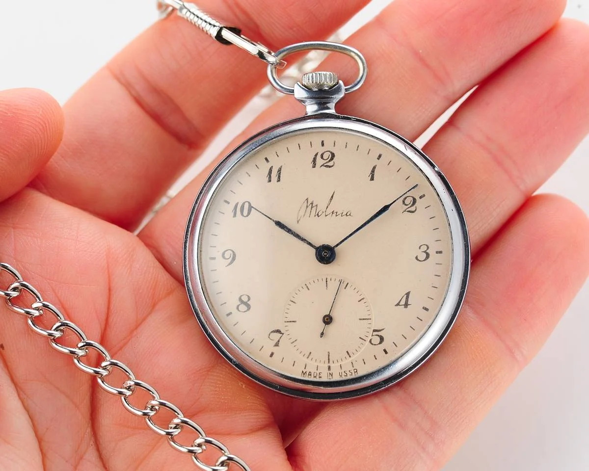 watch Molnija open face 9126-0016