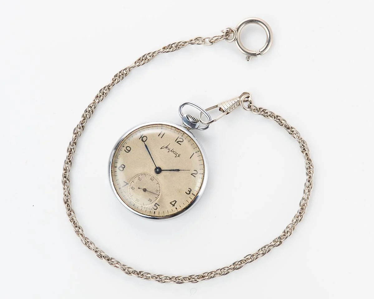 watch Molnija pocket vintage 2-66 7340-0040
