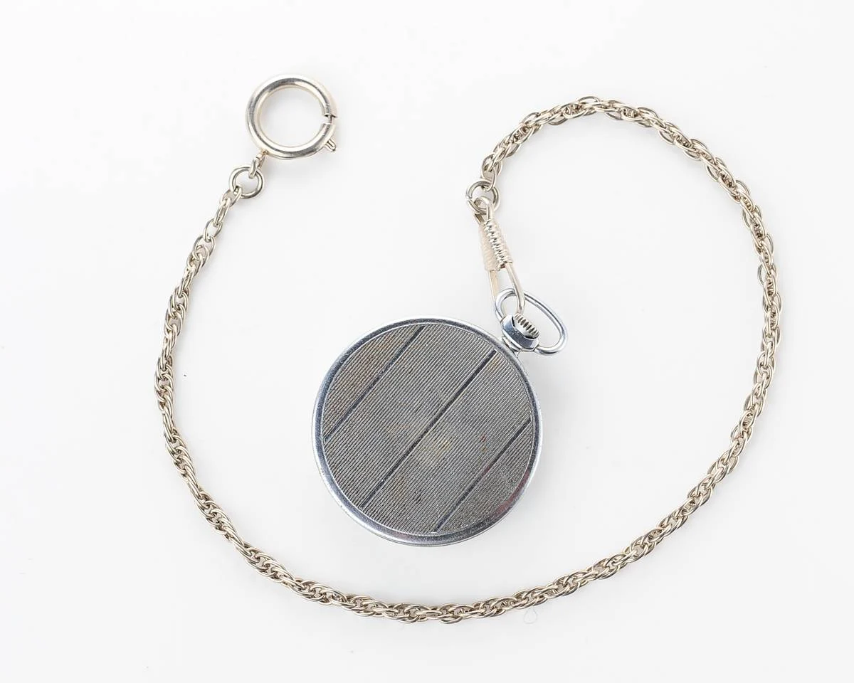 Molnija open face vintage Soviet pocket watch, 2nd quarter of 1966!