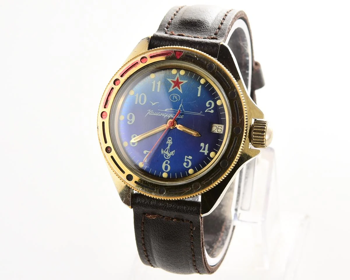 Vostok Commander's watch - Komandirskie Submarine!