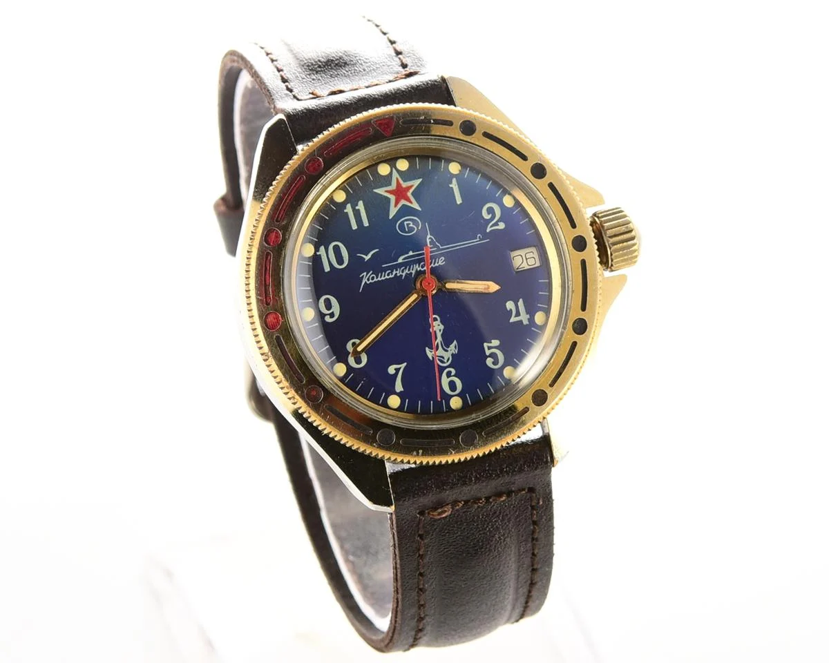 Vostok Commander's watch - Komandirskie Submarine!