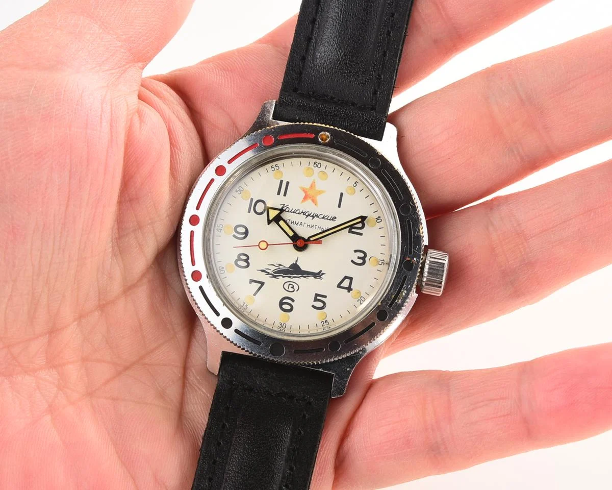 Vostok Amphibia mechanical watch – Komandirskie Submarine!