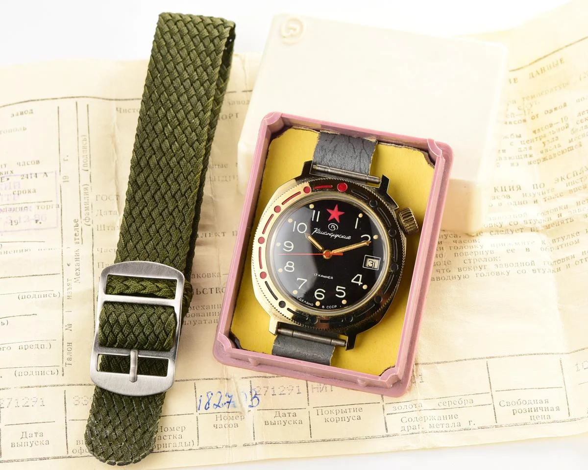 TIME CAPSULE: Vostok Komandirskie mechanical watch – New Old Stock (NOS)!