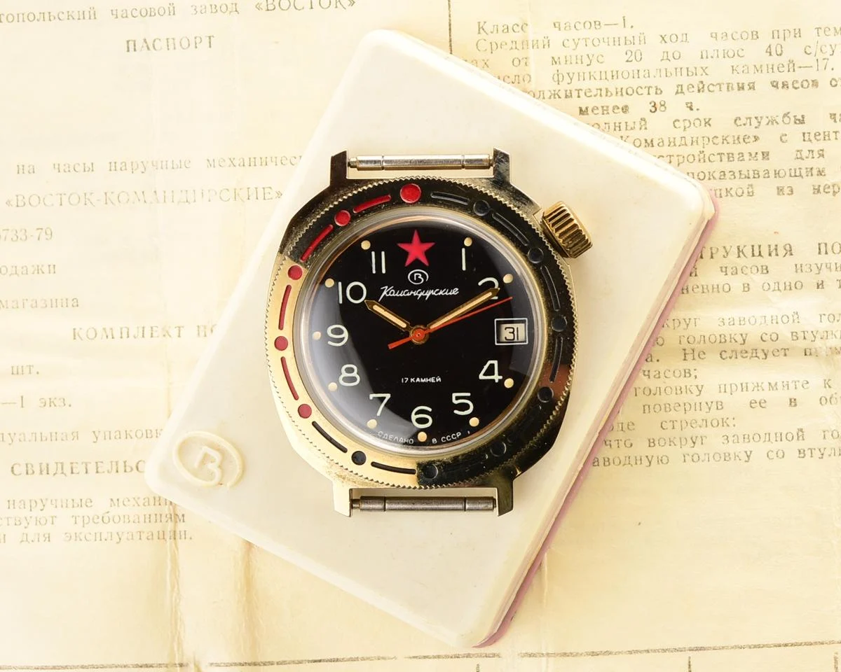TIME CAPSULE: Vostok Komandirskie mechanical watch – New Old Stock (NOS)!