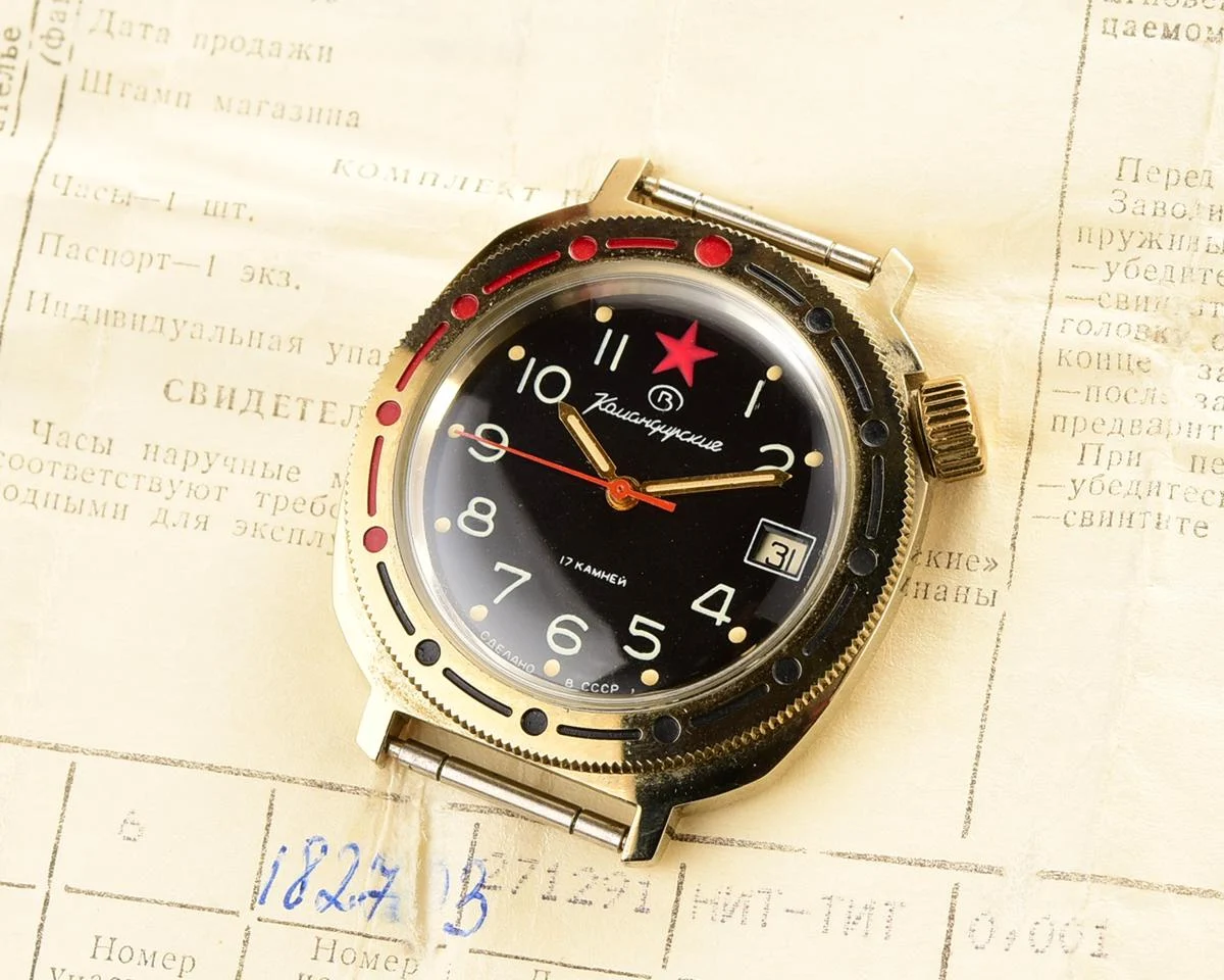 TIME CAPSULE: Vostok Komandirskie mechanical watch – New Old Stock (NOS)!