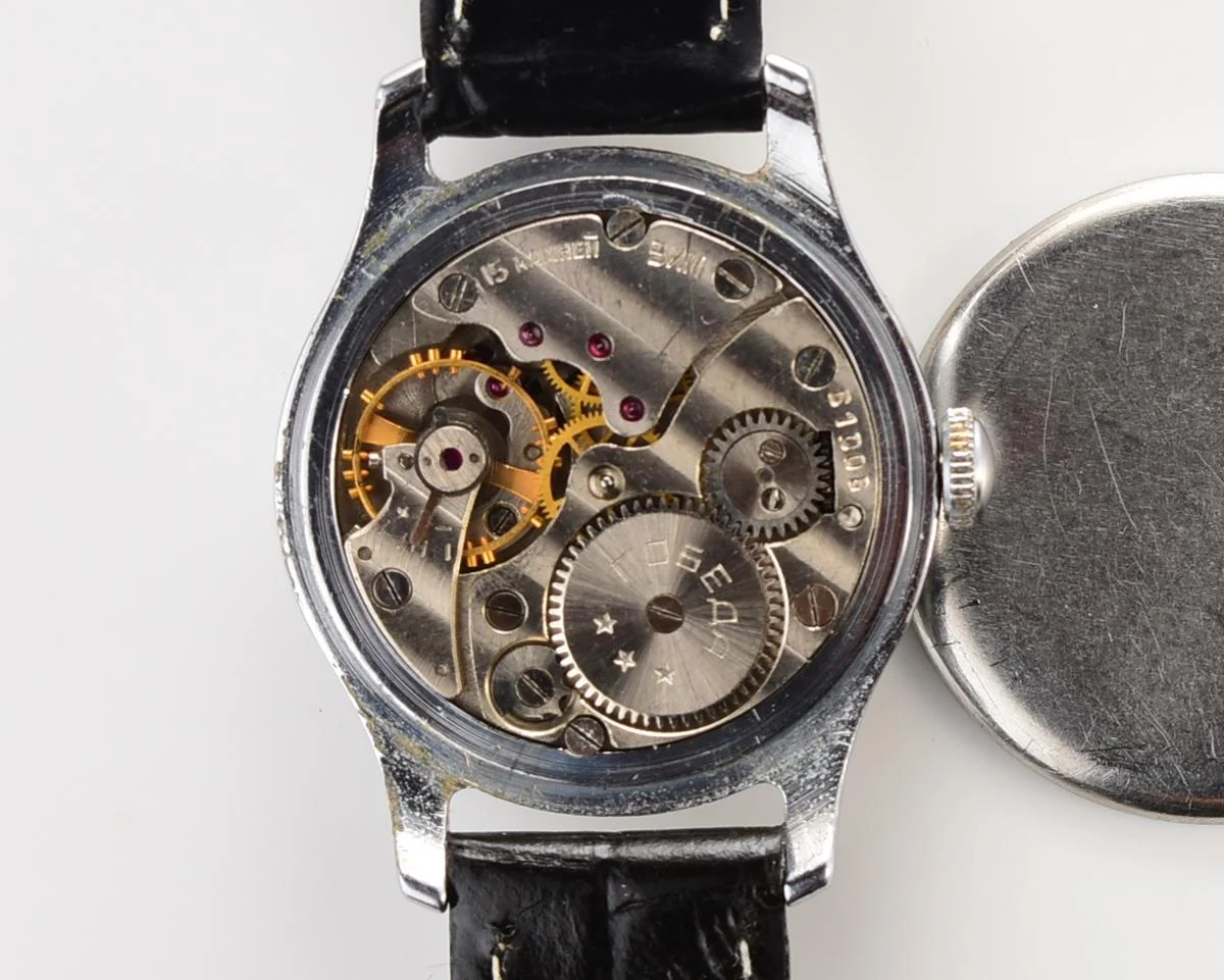 Vintage Soviet mechanical watch Pobeda