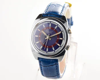 Soviet Poljot mechanical watch with alarm clock function!