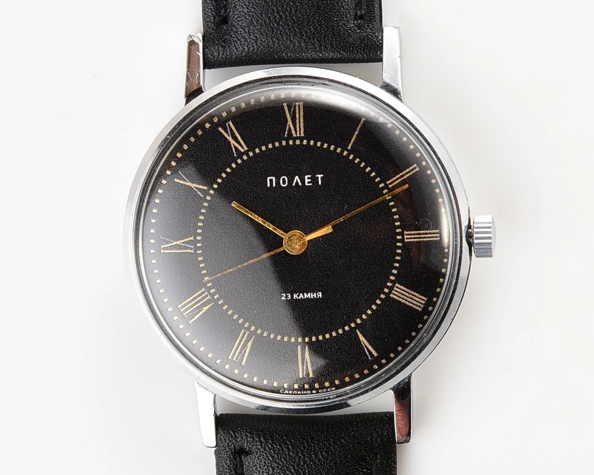 Vintage Soviet Poljot mechanical watch