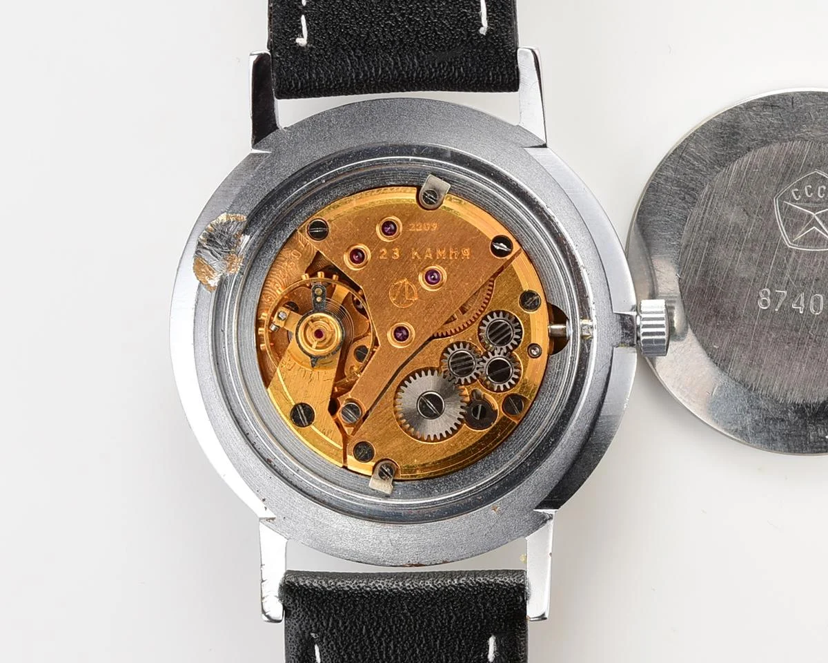 Vintage Soviet Poljot mechanical watch