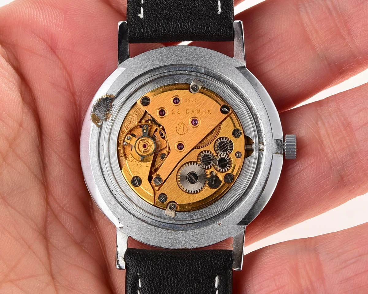 Vintage Soviet Poljot mechanical watch
