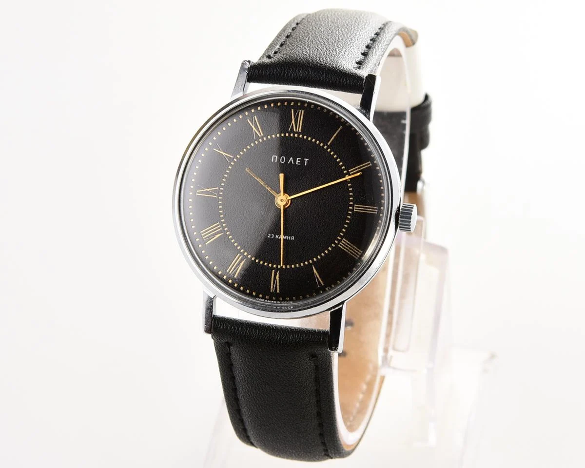 Vintage Soviet Poljot mechanical watch