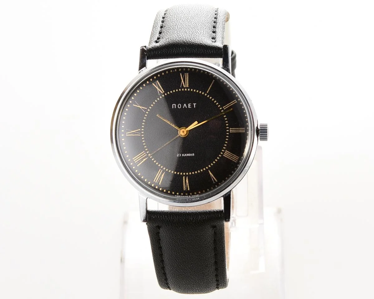 Vintage Soviet Poljot mechanical watch
