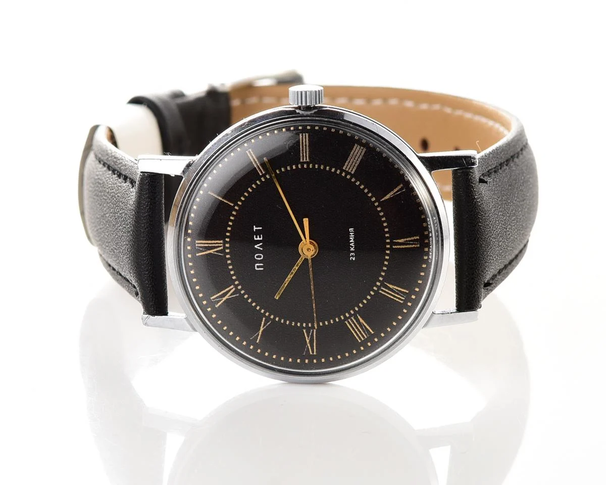 Vintage Soviet Poljot mechanical watch