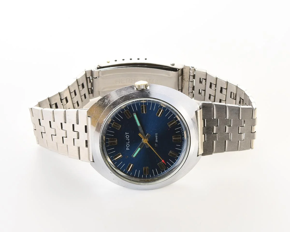 Soviet Poljot mechanical wrist watch