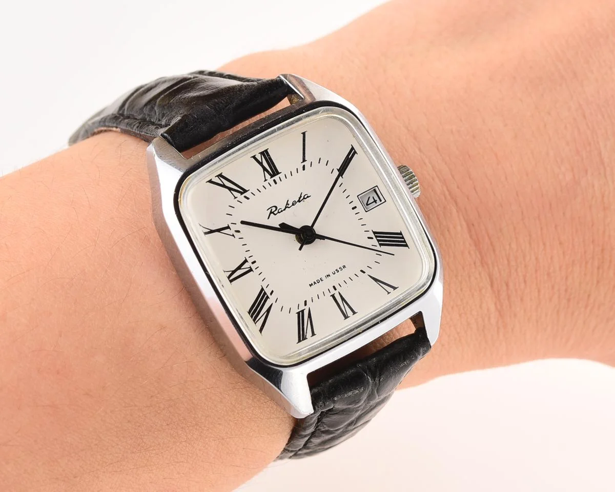 Vintage Soviet Raketa watch