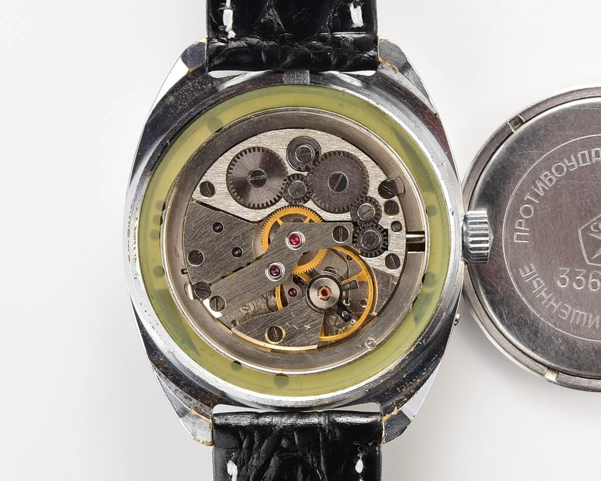 Slava Soviet mechanical vintage watch