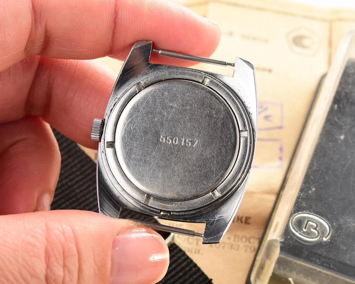 Wostok (Vostok) mechanical watch – with box and passport!