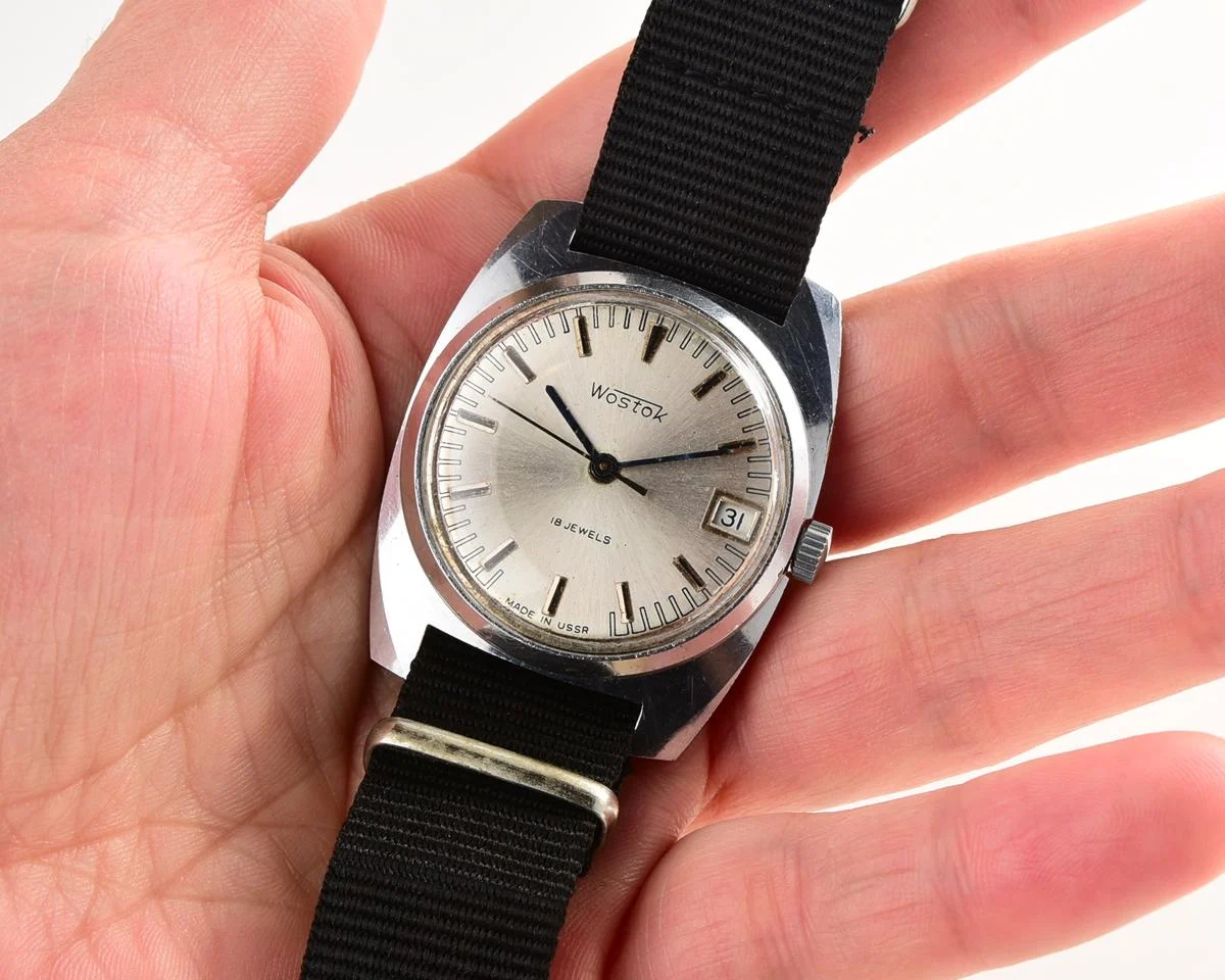 Wostok (Vostok) mechanical watch – with box and passport!