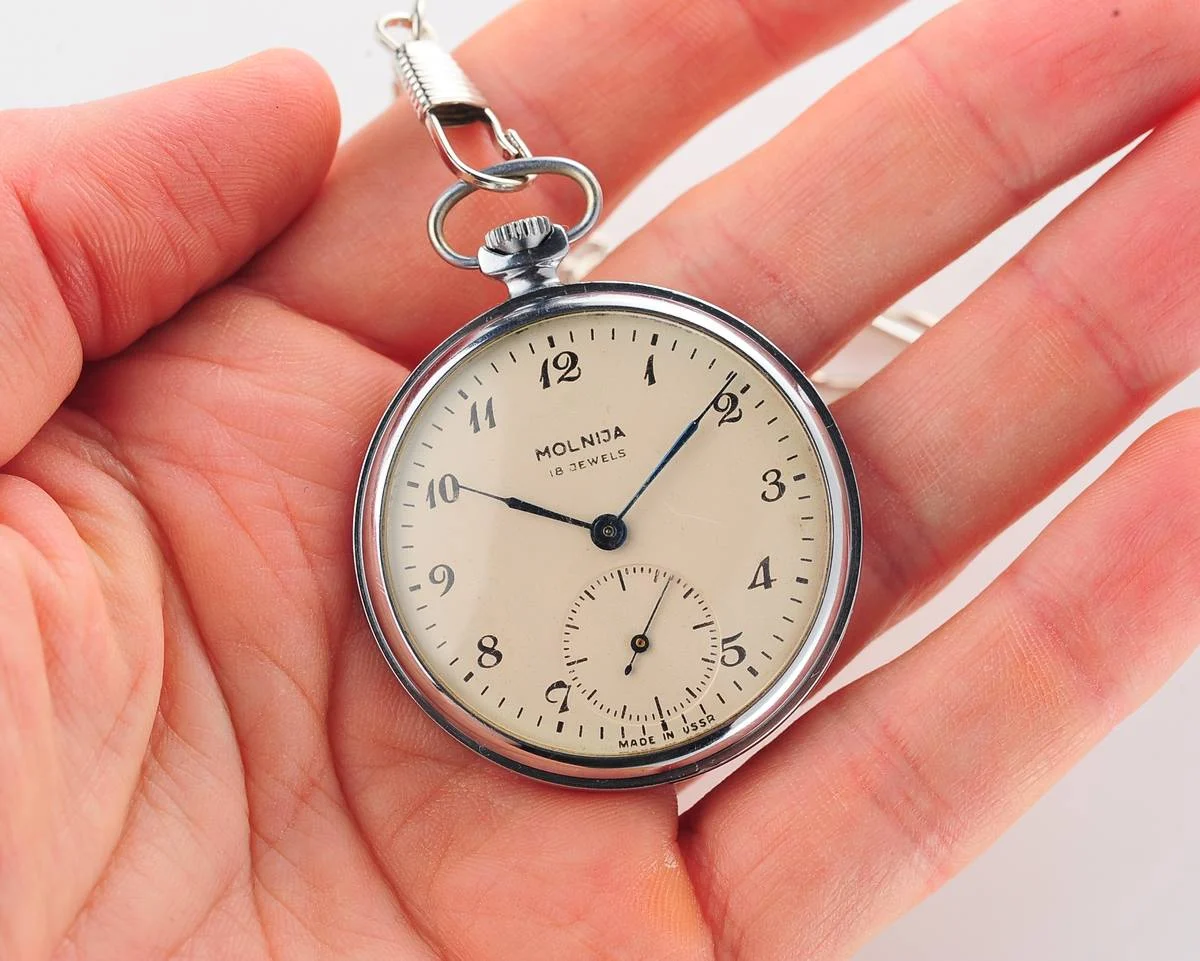 watch Molnija open face 10524-0069