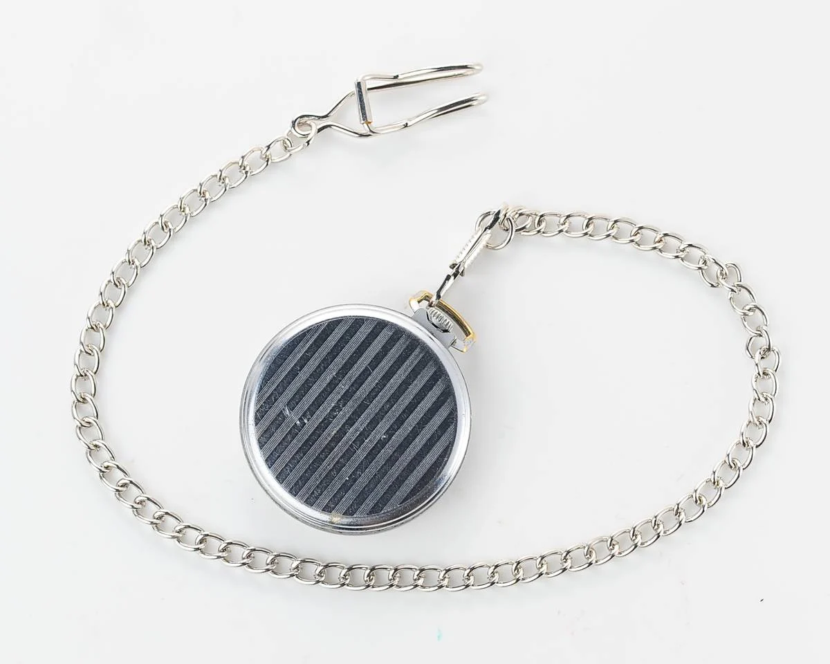 Molnija open face vintage Soviet pocket watch with precision balance!